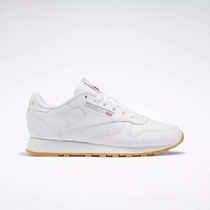 Reebok White Leather Sneakers with Tan Sole M9/W10.5